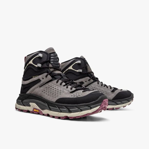 HOKA ONE TOR ULTRA HI WP Hiking Shoe Boot Black MAGNET SIZE 10 GORE-TEX GTX NEW - Picture 11 of 14